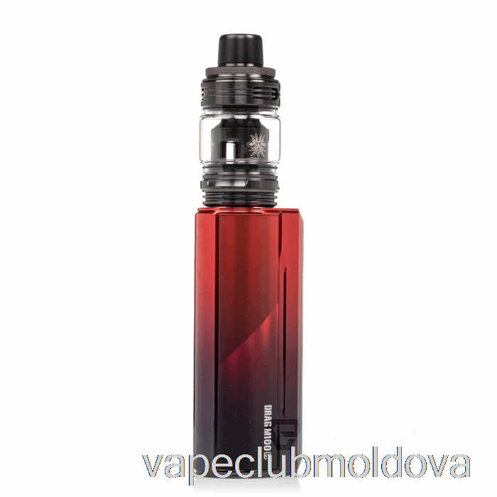 Vape Mod Voopoo Drag M100s Kit De Pornire Roșu și Negru